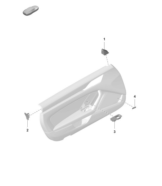 Diagram 808-910 Porsche 971.2 Panamera 4 E-Hybrid Sport Turismo 2.9L V6 2021-23 