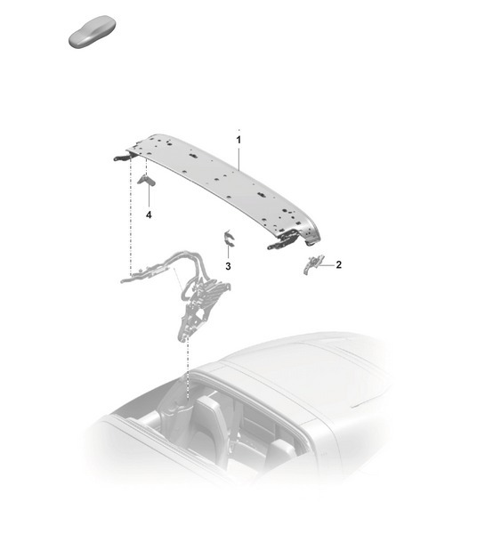 Diagram 811-160 Porsche 992 (911) MK1 2019-2024 Body