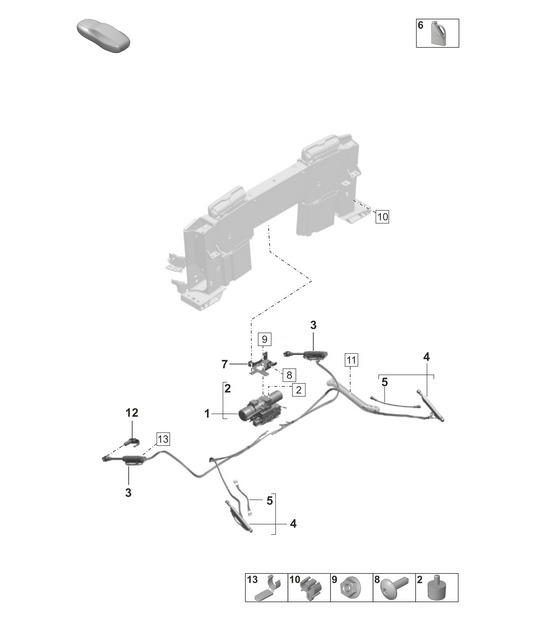 Diagram 811-450 Porsche Macan-e (95C) Electric 2024>> 