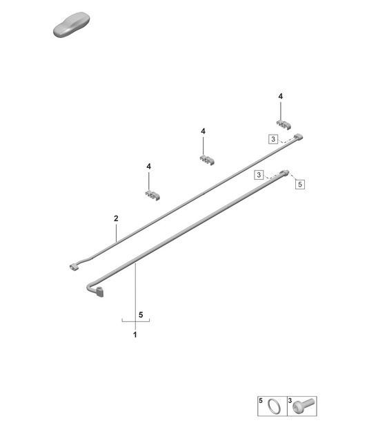 Diagram 814-600 Porsche 992 (911) MK1 2019-2024 Carrosserie
