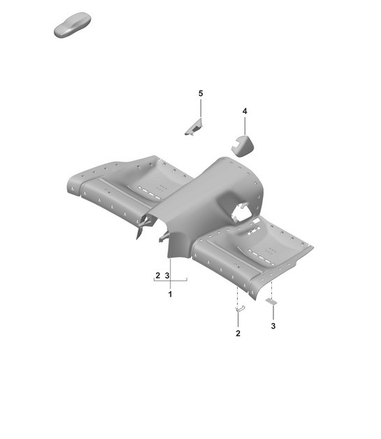 Diagram 818-100 Porsche 992 (911) MK1 2019-2024 Body