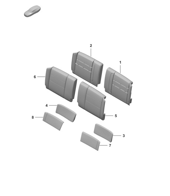 Diagram 818-300 Porsche 992 (911) MK1 2019-2024 Body