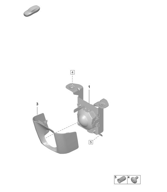 Diagram 901-050 Porsche Cayenne 92A (958) 2010-2017 Elektrische apparatuur