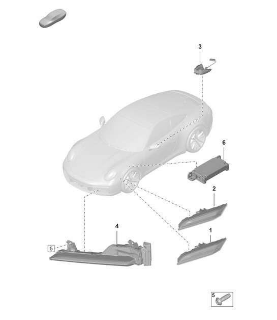 Diagram 905-040 Porsche Macan-e (95C) Electric 2024>> 