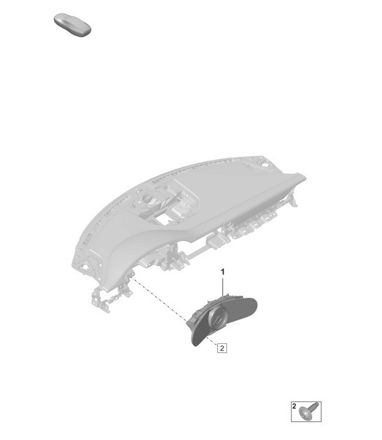 Diagram 906-010 Porsche 992 (911) MK1 2019-2024 Elektrische apparatuur