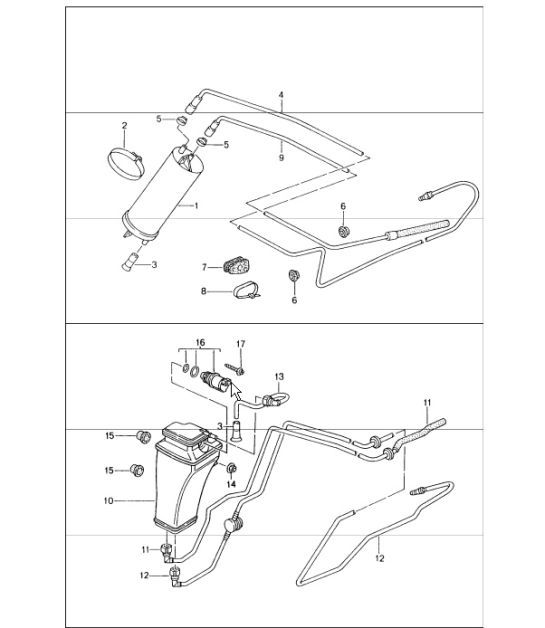 Diagram 201-20 Porsche Macan (95B) MK3 2022>> 