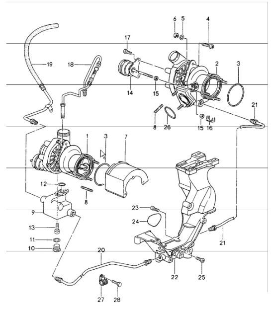 Diagram 202-16 Porsche 9J1.1 Taycan 2020-24 