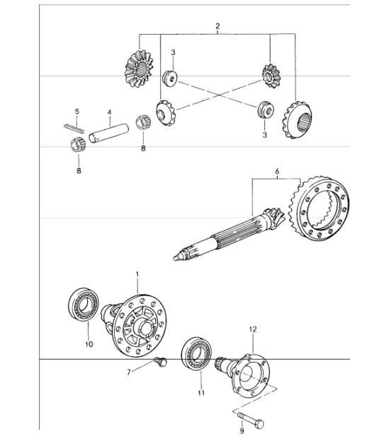 Diagram 305-00 Porsche 9J1.1 Taycan 2020-24 