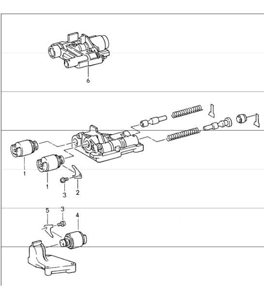 Diagram 340-02 Porsche 911 1987-1989 3.2L G50 Transmission