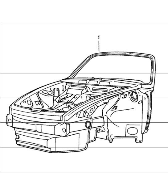 Diagram 801-05 Porsche 991 (911) MK1 2012-2016 Body