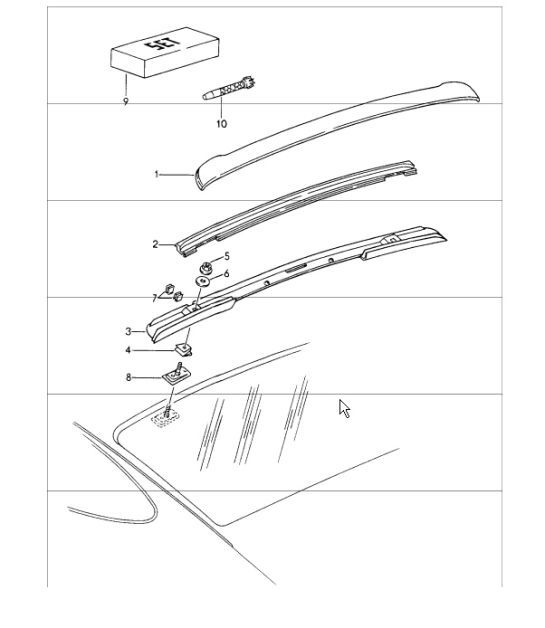 Diagram 803-30 Porsche 912E 4CYL 1976 