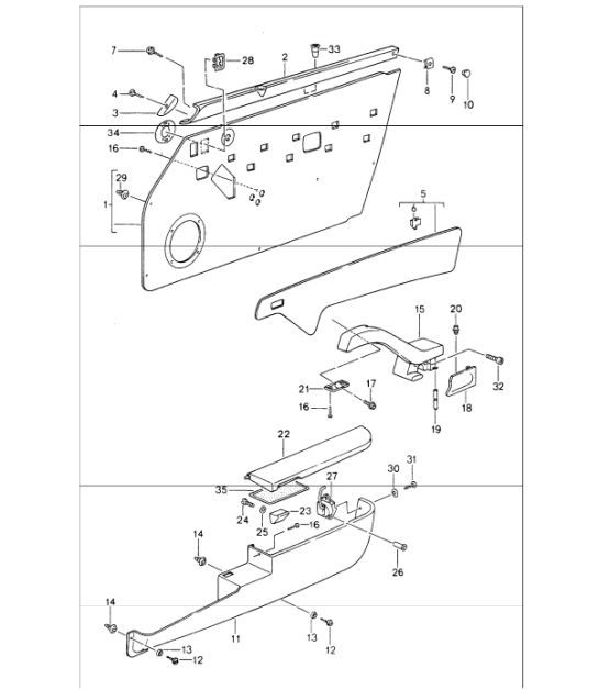 Diagram 807-10 Porsche Cayenne 9YA 2018-2023 
