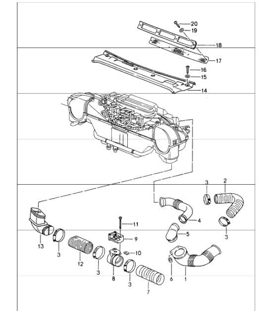 Diagram 813-00 Porsche 9J1.1 Taycan 2020-24 