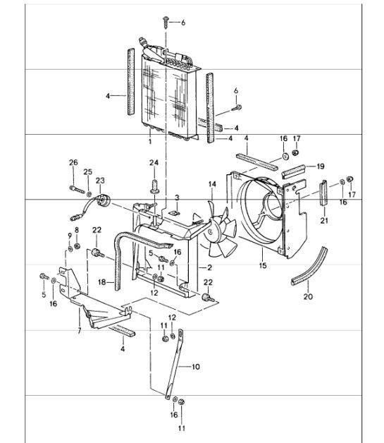 Diagram 813-45 Porsche 997 MK1 GT3 / GT3 RS 2007-09 Body