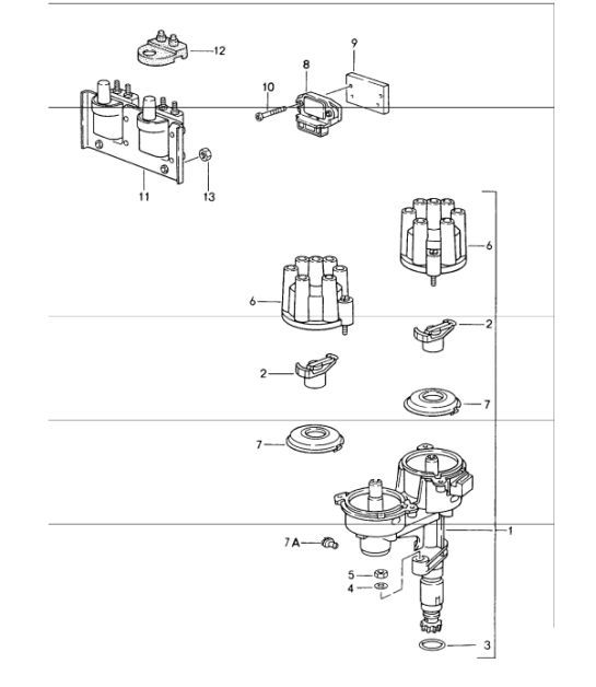 Diagram 901-00 Porsche Taycan (9J1) MK1 2020-2024 