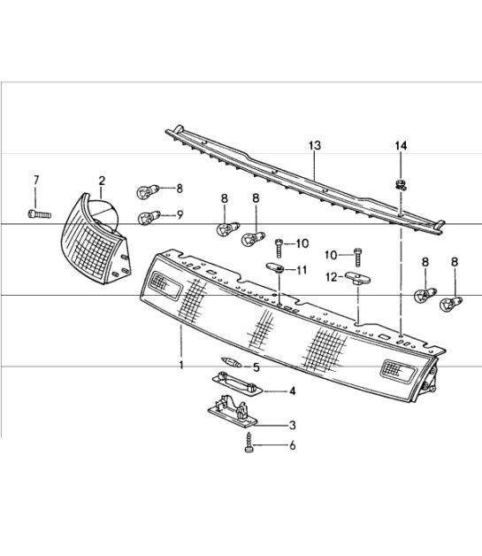 Diagram 905-05 Porsche 997 MK1 GT2 2007-09 电子设备