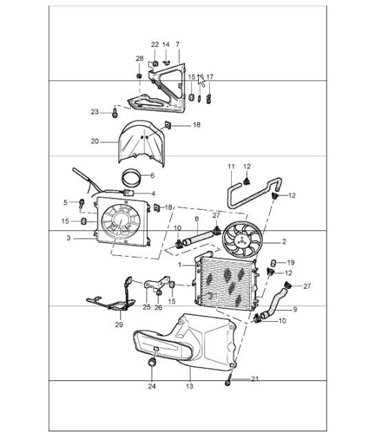 Diagram 105-15 Porsche 971.2 Panamera 4S 2.9L V6 2021-23 