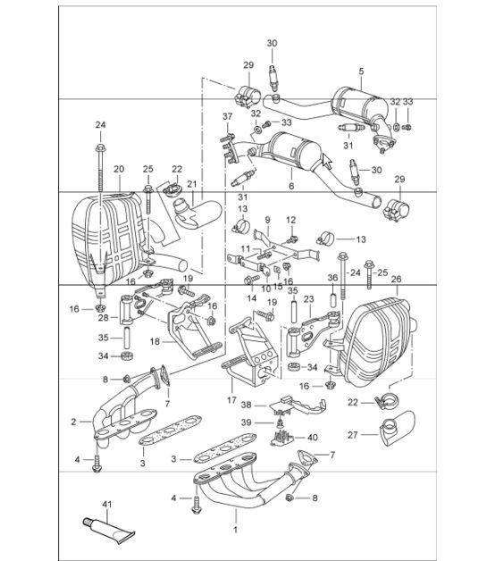 Diagram 202-00 Porsche 992.2 GT3 2025>> 