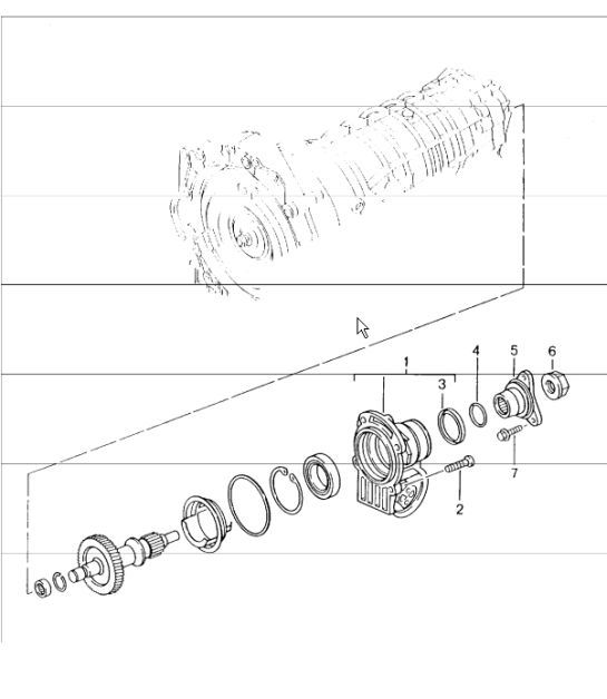 Diagram 320-01 Porsche Carrera GT 2003-06 