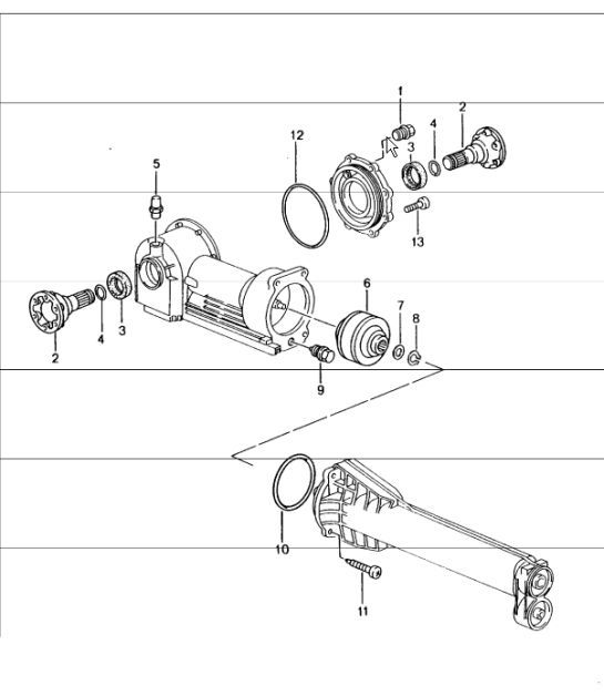 Diagram 360-02 Porsche 9J1.1 Taycan GTS 2020-24 