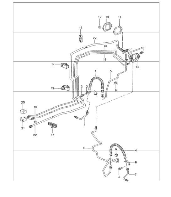 Diagram 604-10 Porsche 9J1.1 Taycan 2020-24 