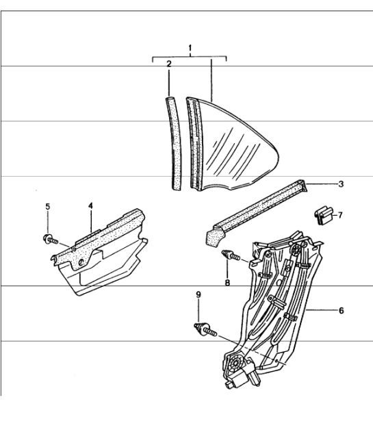 Heckscheibe 996 CABRIO 1998-05