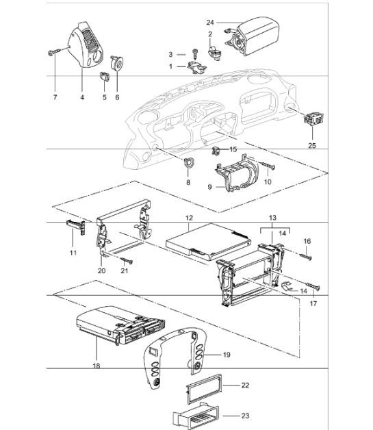 Diagram 809-02 Porsche Boxster 718 (982) 2017>> Carrozzeria