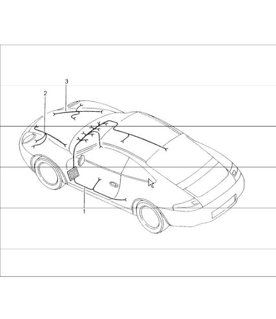 Diagram 902-10 Porsche 992 Carrera 4 3.0L 