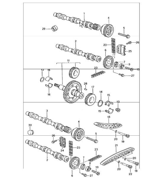 Diagram 103-15 Porsche 9J1.1 Taycan 2020-24 