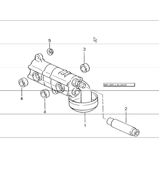 Diagram 104-00 Porsche Macan (95B) MK1 (2014-2018) Motor