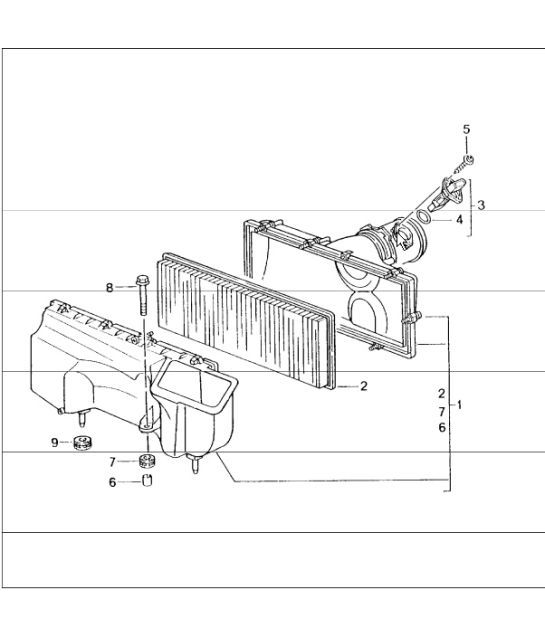 Diagram 106-00 Porsche Boxster 718 (982) 2017>> Moteur
