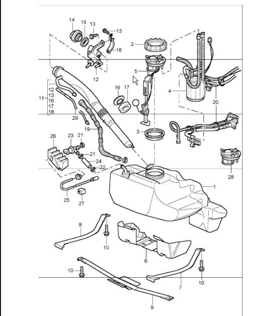 Diagram 201-00 Porsche Macan (95B) MK3 2022>> 
