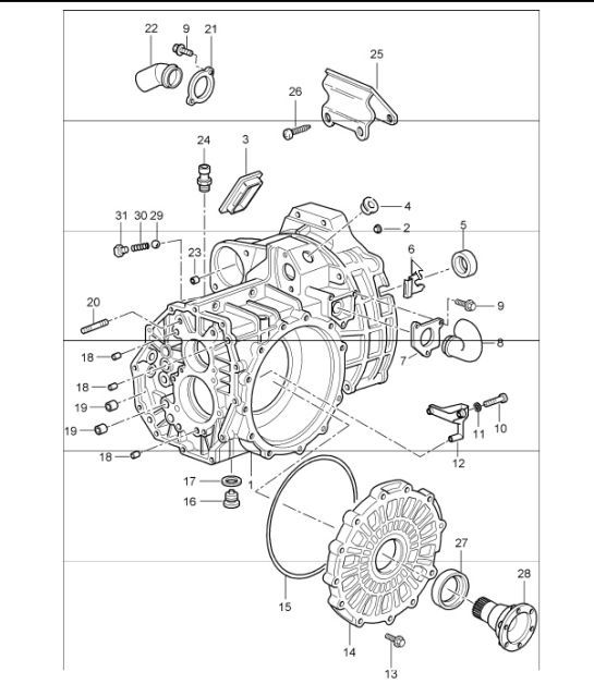 Diagram 302-02 Porsche 996 GT2 2001-05 传播