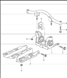 Getriebeaufhängung 996 TURBO G96.50 2001-05