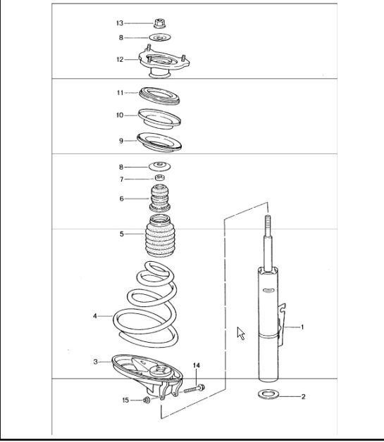 Diagram 402-00 Porsche 928 (1978-1995) 