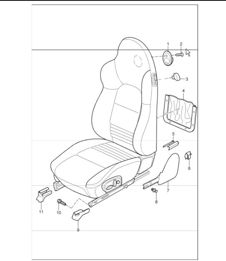 sports seat 996 TURBO / GT2 2001-05
