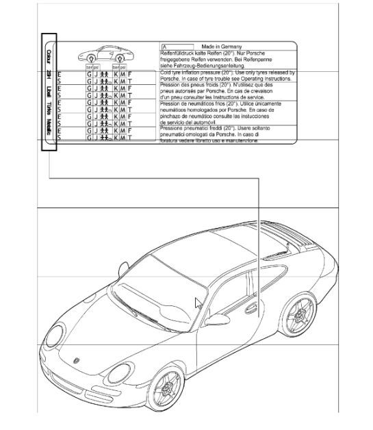 Diagram 004-00 Porsche 918 Spyder 4.6L 2014-15 