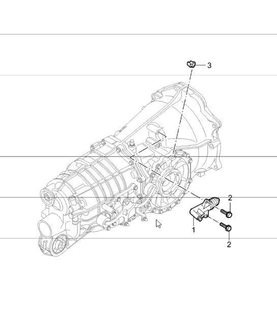 Diagram 301-05 Porsche 997 MKII GT2 RS 2011>> Transmission