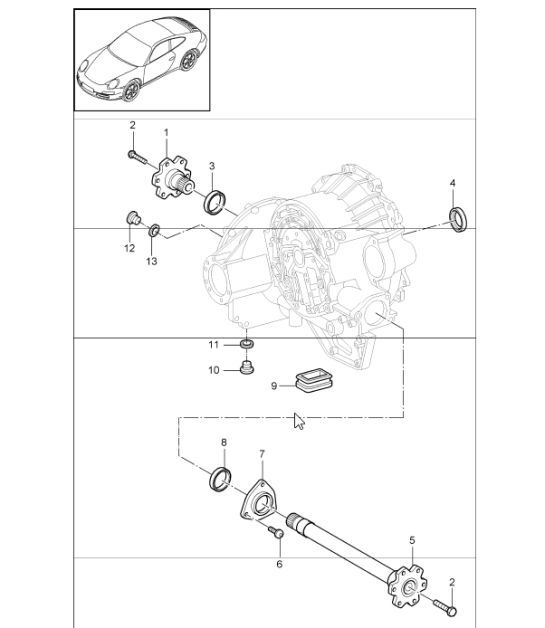 Diagram 320-05 Porsche 992 (911) MK2 2024>> 