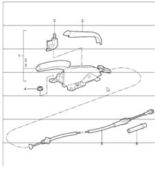 handbrake actuator 997.1 2005-08