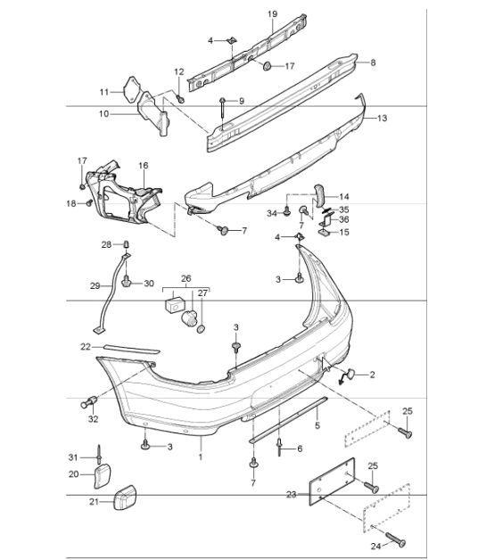 Diagram 802-05 Porsche 992.2 GT3 2025>> 