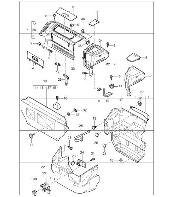 Diagram 807-00 Porsche 992.2 GT3 2025>> 