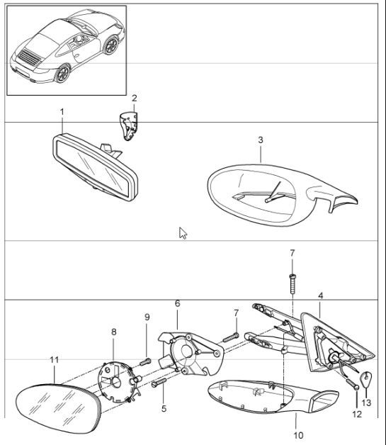Diagram 809-10 Porsche Macan (95B) MK2 2019-2021 