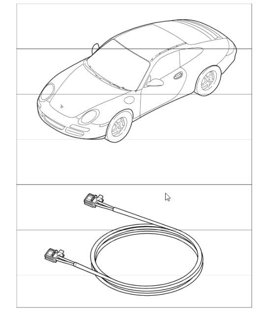 Diagram 902-50 Porsche 997 MKII Carrera C4S 3.8L 2009-12 Electrical equipment