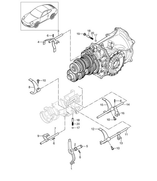 Diagram 304-000 Porsche Panamera 976 2023>> 