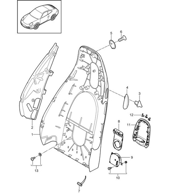 Diagram 817-004 Porsche Macan (95B) MK3 2022>> 