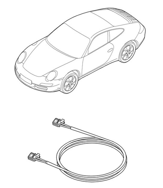 Diagram 902-050 Porsche 996 (911) (1997-2005) Electrical equipment