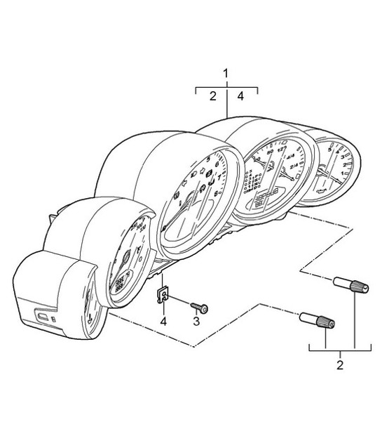 Diagram 906-002 Porsche 997 (911) MK2 2009-2012 Elektrische apparatuur