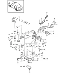 Lubrificazione motore/Serbatoio olio - 9770 - 997.2 GT2 RS 3.6L 2010-11