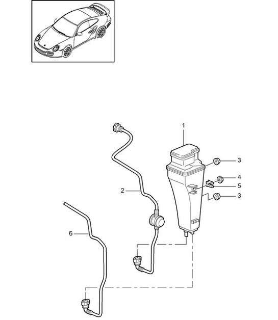 Diagram 201-020 Porsche Panamera 4 V6 3.0L 4WD (330 Hp) 